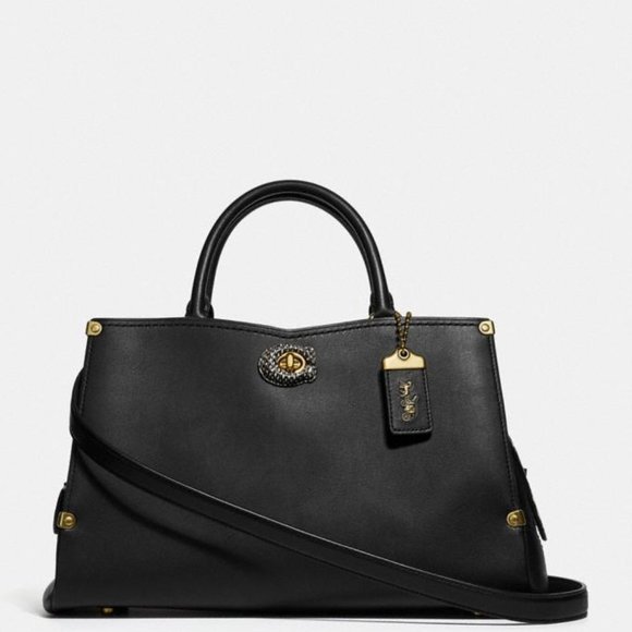 🆕️ Coach Mason Carryall Snakeskin Detail 1941 - Picture 5 of 16